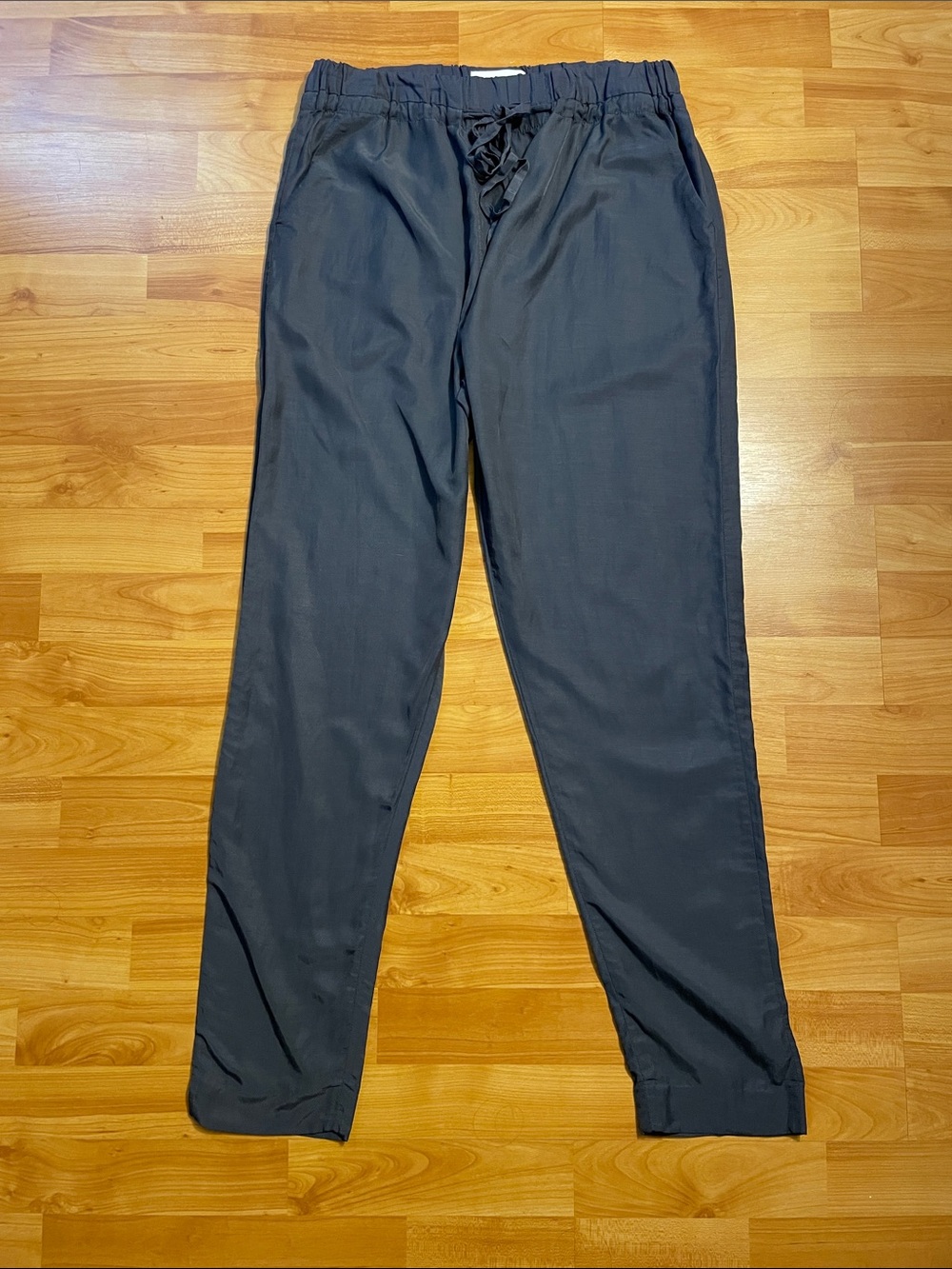 3.1 Phillip Lim Slate Blue Grey Linen Cupro Blend Pants Size 0